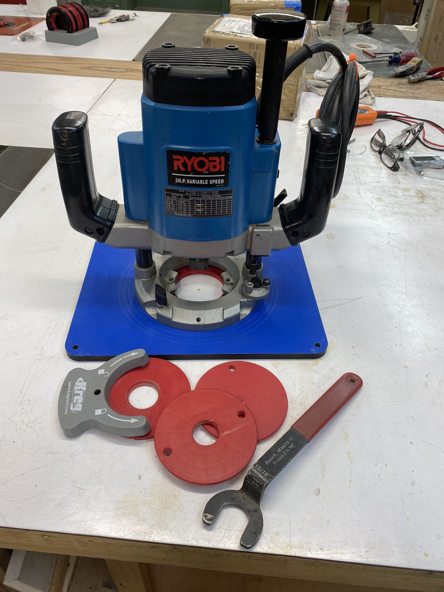 3HP Plunge Router