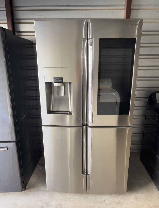 Samsung Stainless Steel Refrigerator And Freezer