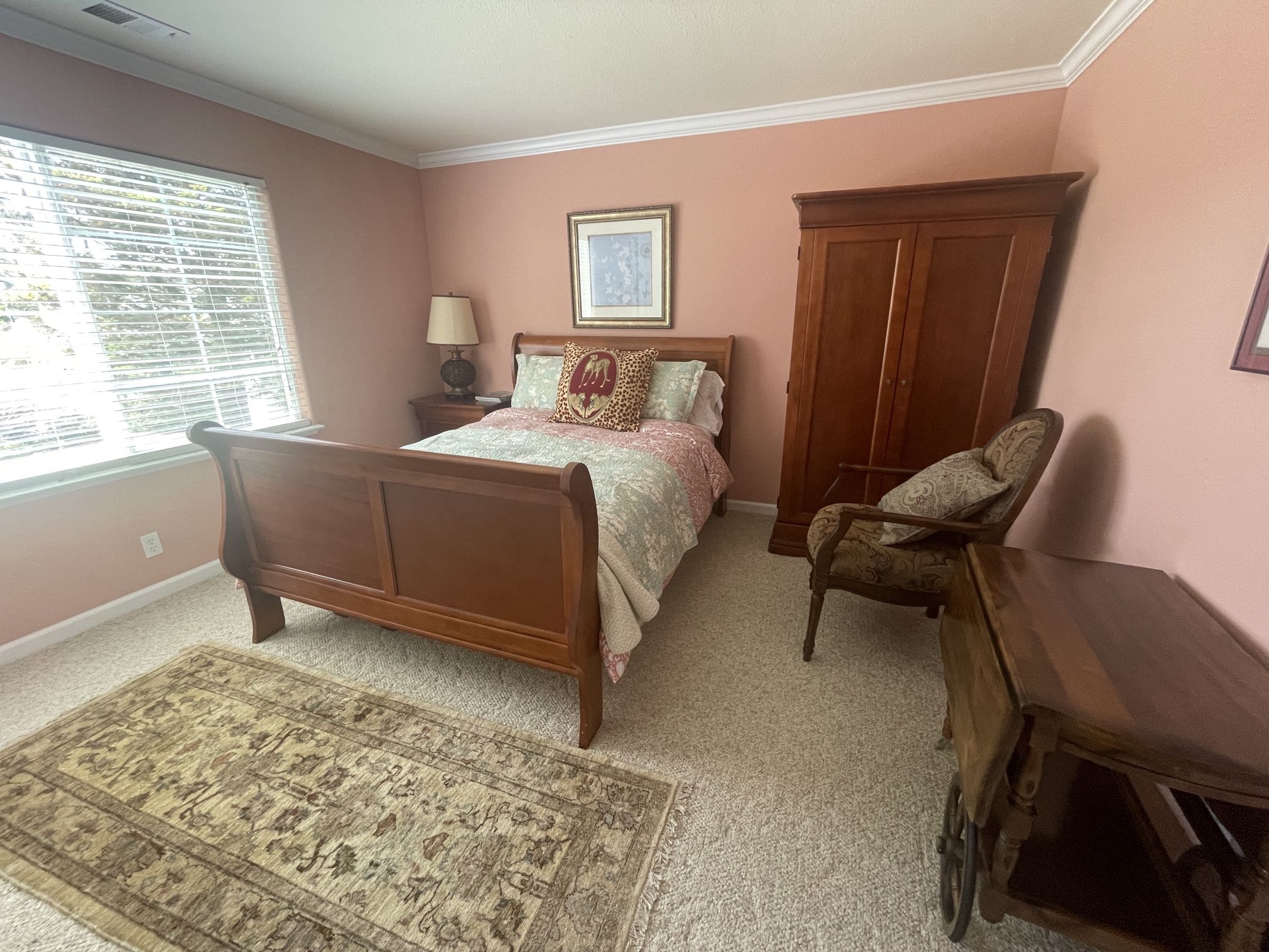 Tall Wood Wardrobe