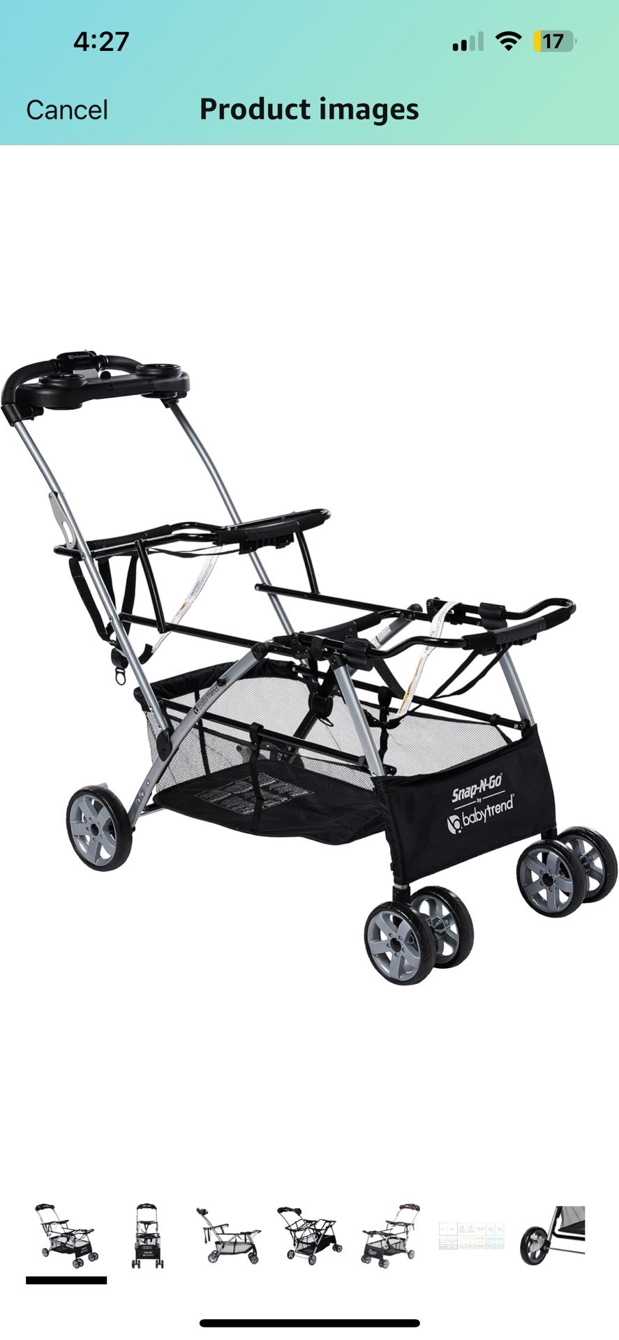 Baby trend Double snap N Go Stroller