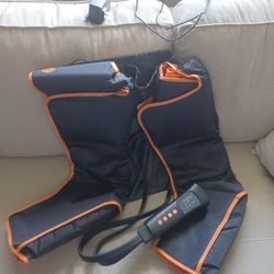 Air Compression Leg Massager W/Heat