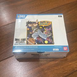 Dragon Ball Fusion World Sb02 Booster Box 