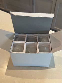 6-pack of 25-watt, 12-volt A15 low-voltage light bulbs.