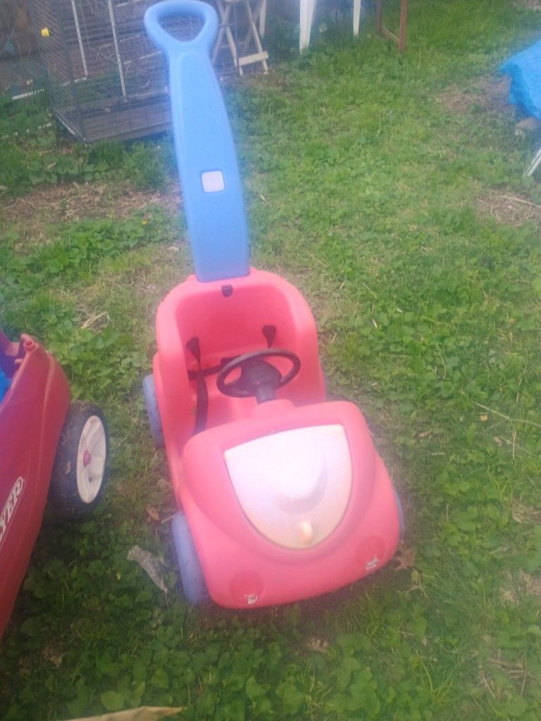 Little Tikes Ride On And Push Car For A Child