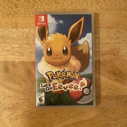 Pokemon Lets Go Eevee