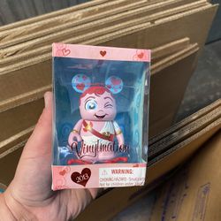 DISNEY VINYLMATION 3"  VALENTINE'S DAY CUPID w/BOW HEARTS TOY FIGURE NIB