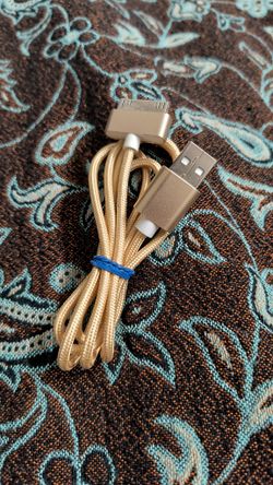 for old Ipads usb sync charger: light gold