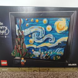 Lego Ideas Vincent Van Gogh - Starry Night 041