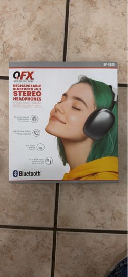 QFX HP-E160 Bluetooth Stereo Headphones