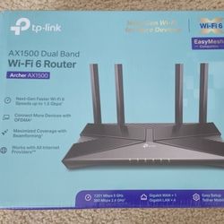 AX1500 Wi-Fi 6 Router - TP-Link