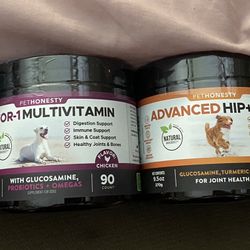 Brand New Sealed Dog Supplements