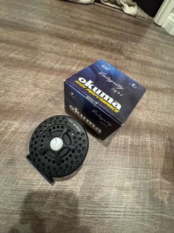 (Murrieta) New in box  Okuma 8/9 integrity fly fishing reel.