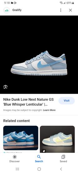 Nike Dunk Low Blue Whisper