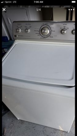 Washer and dryer work good condition
