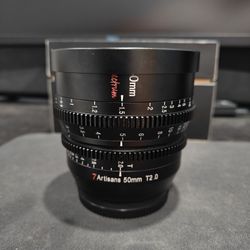 7Artisan Spectrum 50mm mf Cine Lens (L Mount)