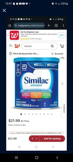 New Not Opened Baby Formula