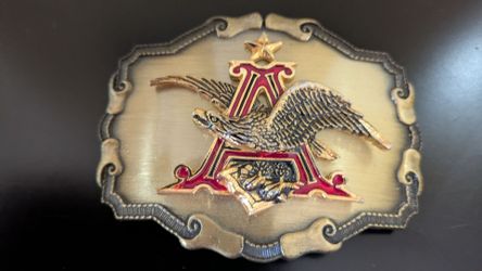 Anheuser-Busch Eagle Logo Belt Bucklej