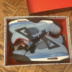 Jordan 4 Travis Scott Blue 