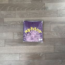 Spider Purple Star OG Web V2 Hoodie