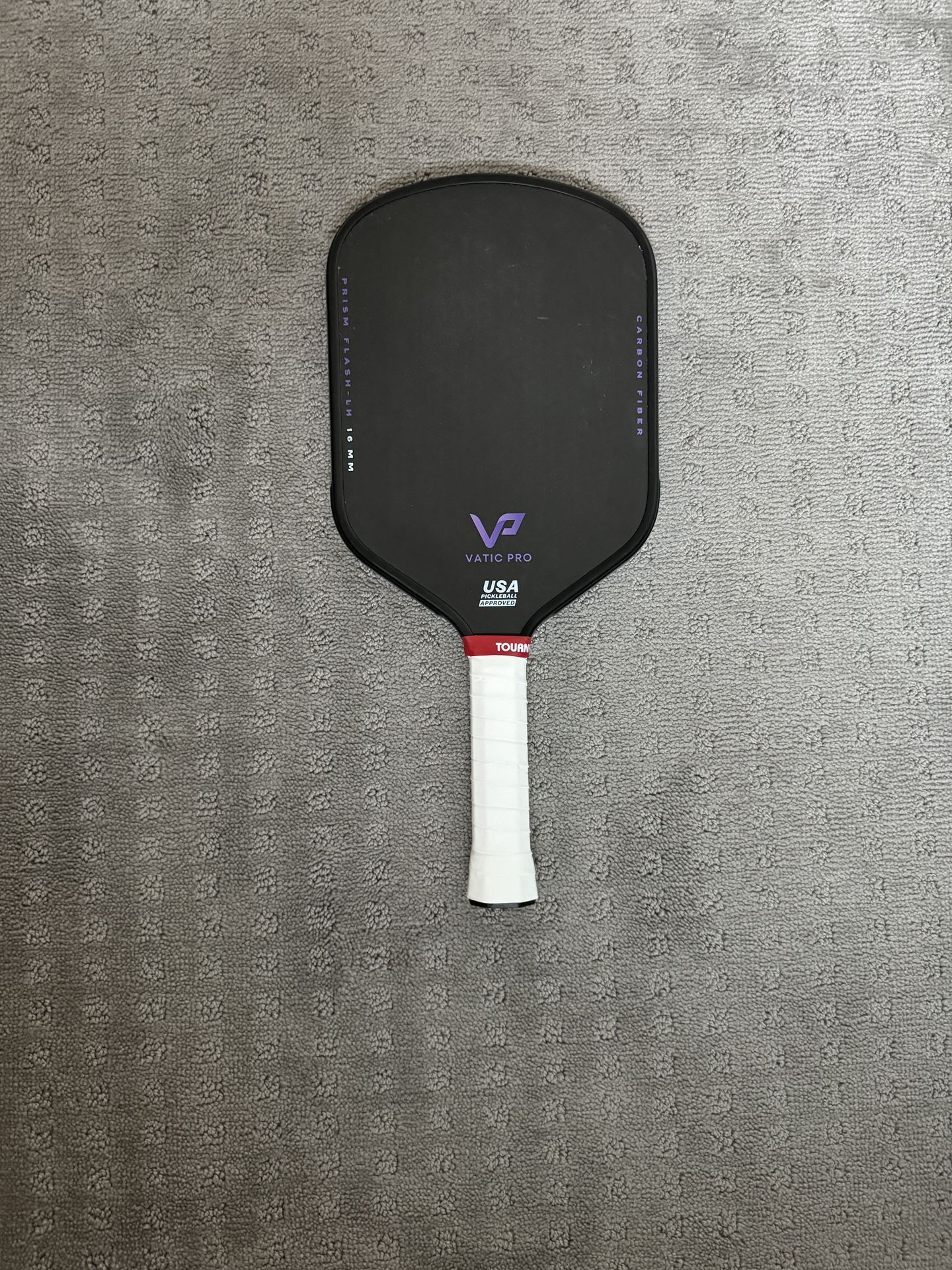 Vatic Pro Prism Flash Pickleball Paddle (Long Handle 16mm)