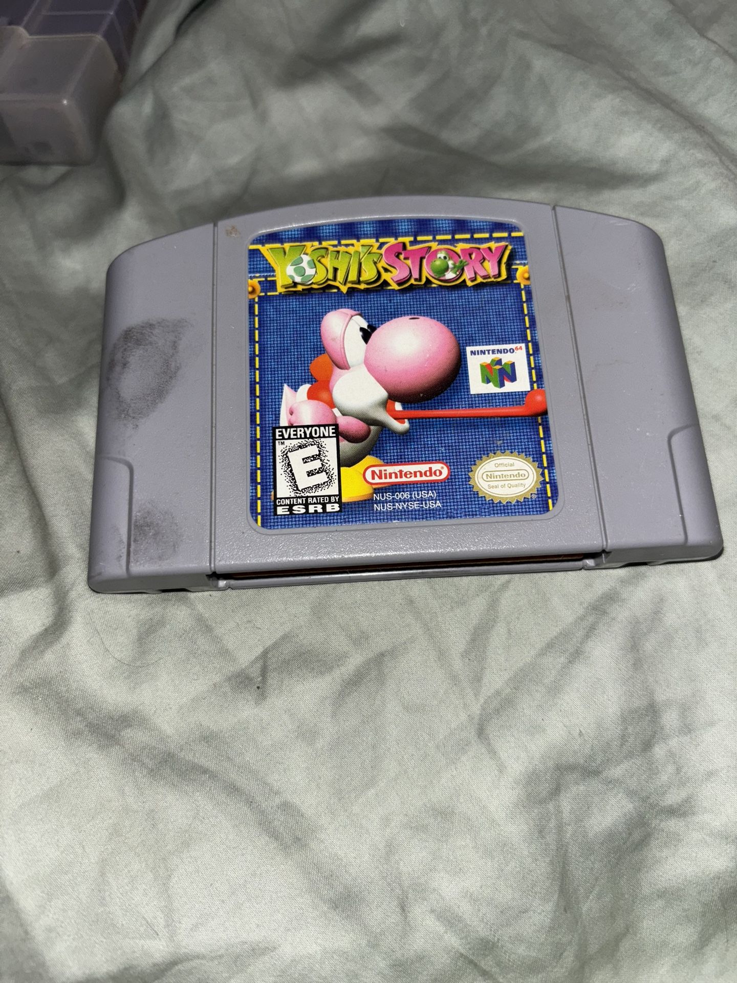 Authentic Yoshi’s Story N64 Nintendo 64 Cartridge
