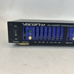 VocoPro DA-1050PRO Professional Digital Echo Karaoke Mixer Parametric Equalizer