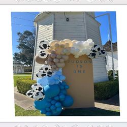 Brighten Parties with Colorful Birthday Balloon Displays network card