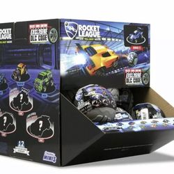 Rocket League Mini Pull-Back Racer Car Mystery Balls Factory Sealed Box of 20
