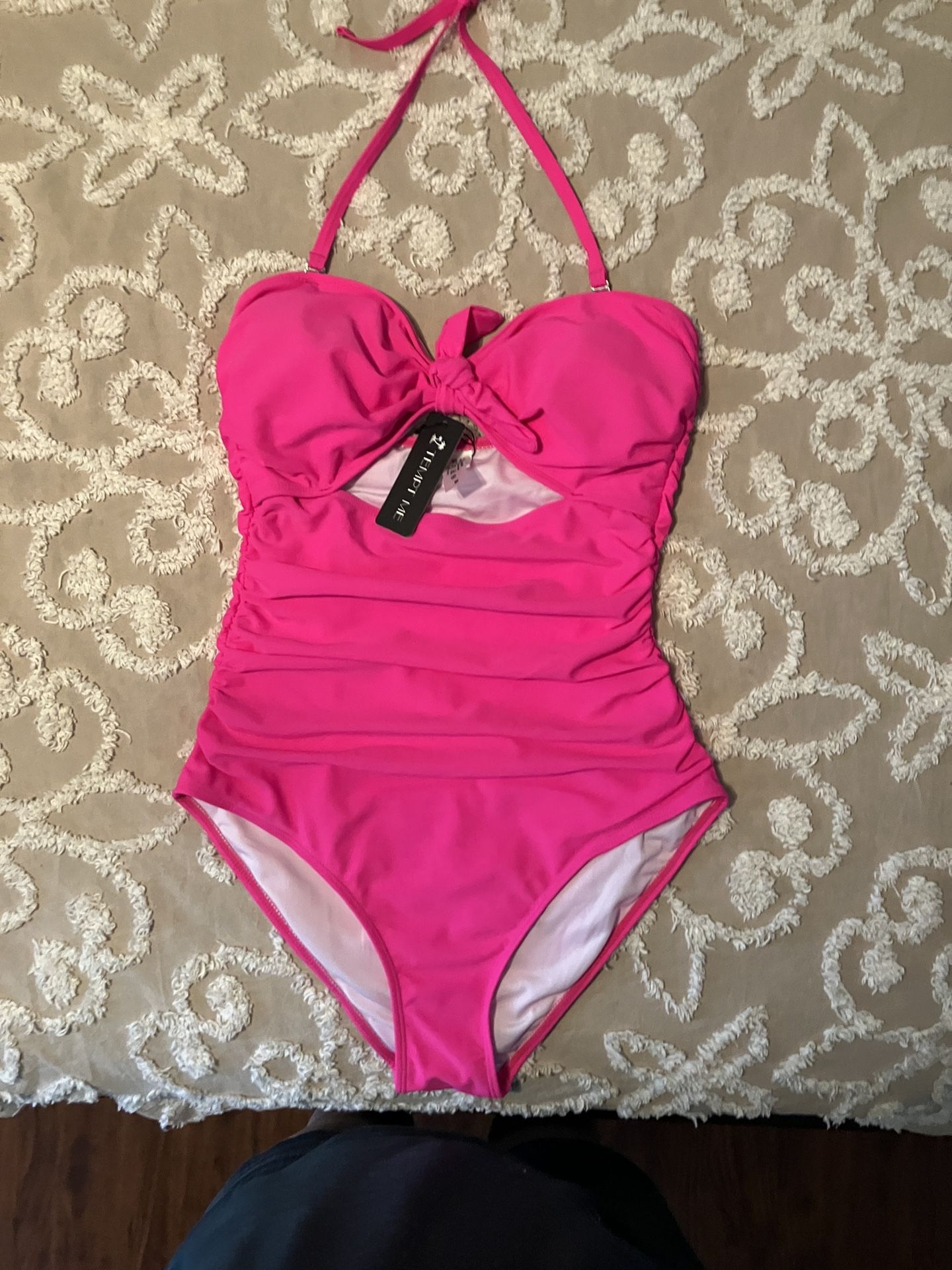 Hot Pink Bathing Suit
