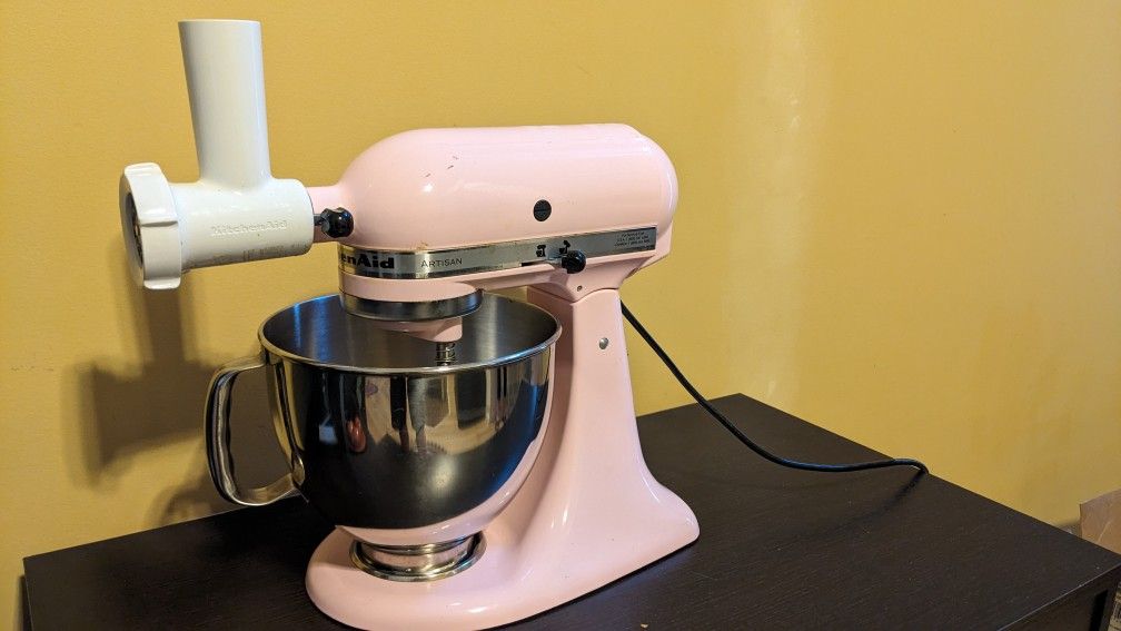 KitchenAid Artisan Mixer + Meat Grinder