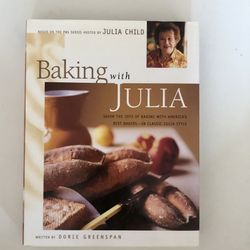 Baking with Julia hardcover cookbook