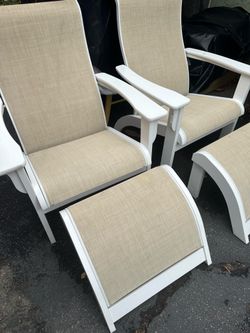 PVC PATIO CHAIRS