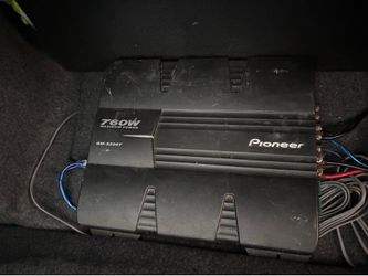 760 watt pioneer amp