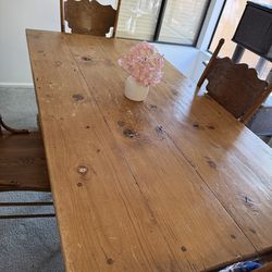 Solid Wood Dining Table