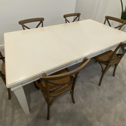 Dining Room Table And Six Chairs