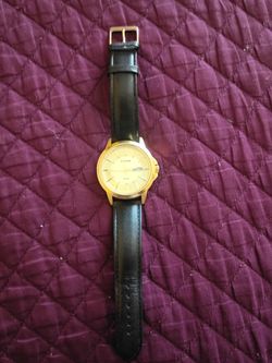 Gold case Citizen watch