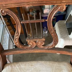 Vintage wooden chairs