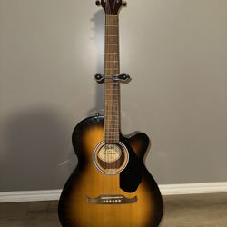 Fender FA-135CE Concert Acoustic-Electric Guitar Sunburst