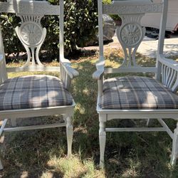 Greek Hand Carved Chairs