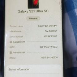 Samsung Galaxy S21 Ultra 