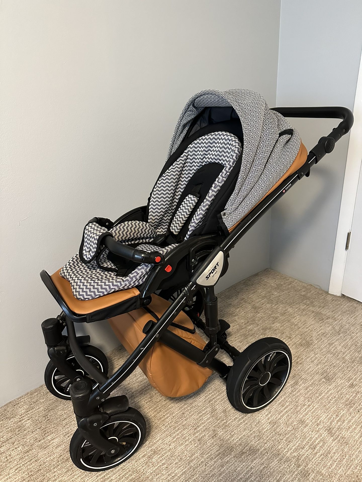 Stroller Bassinet anex sport foxy 3 in 1