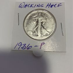 1936 LIBERTY WALKING HALF DOLLAR