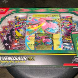 Pokemon Cards! Mega Venasaur Box