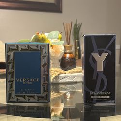 Versace Eros and YSL EAU DE PARUM