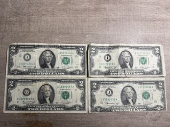 1976 Bicentennial $2.00 Bills