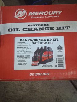 Mercury 4-Stroke Oil Change Kit 75/90/115 HP EFI