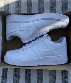 White Air Force ones - size 11.5