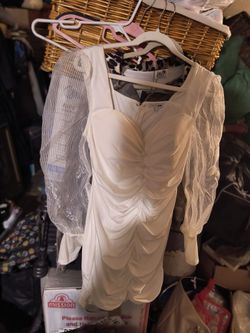 NWT Fashion Nova White Party Dress 