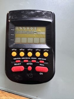 Yahtzee Electronic Handheld Game