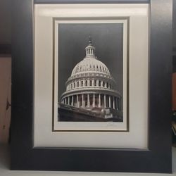 Jesse Kalisher Signature Series #4819 The Capital Building  Framed Print